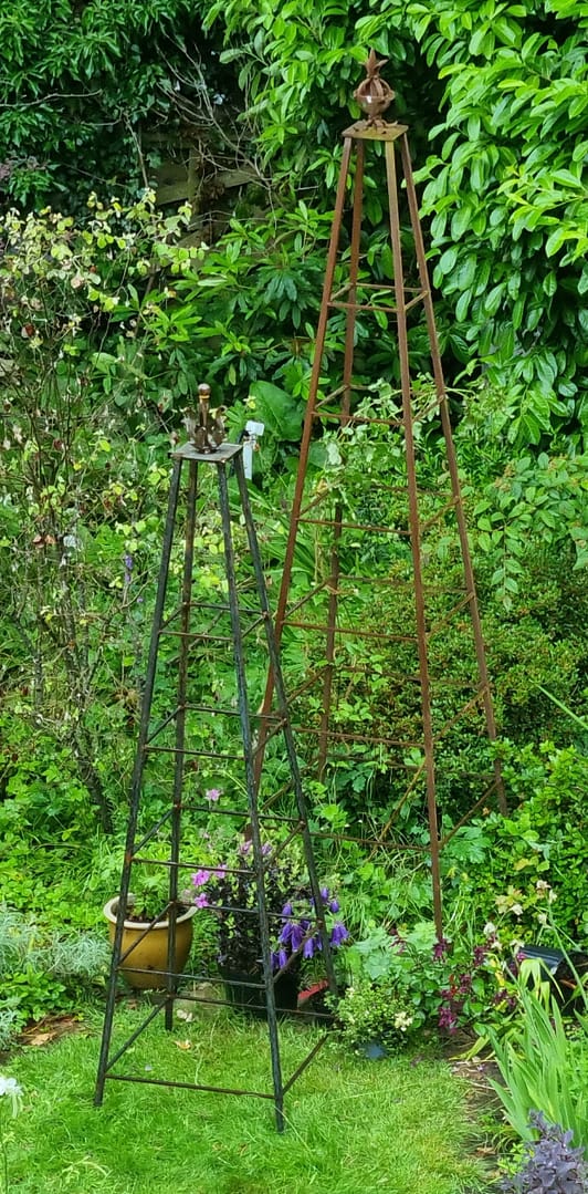 2 metre and 3 metre obelisks