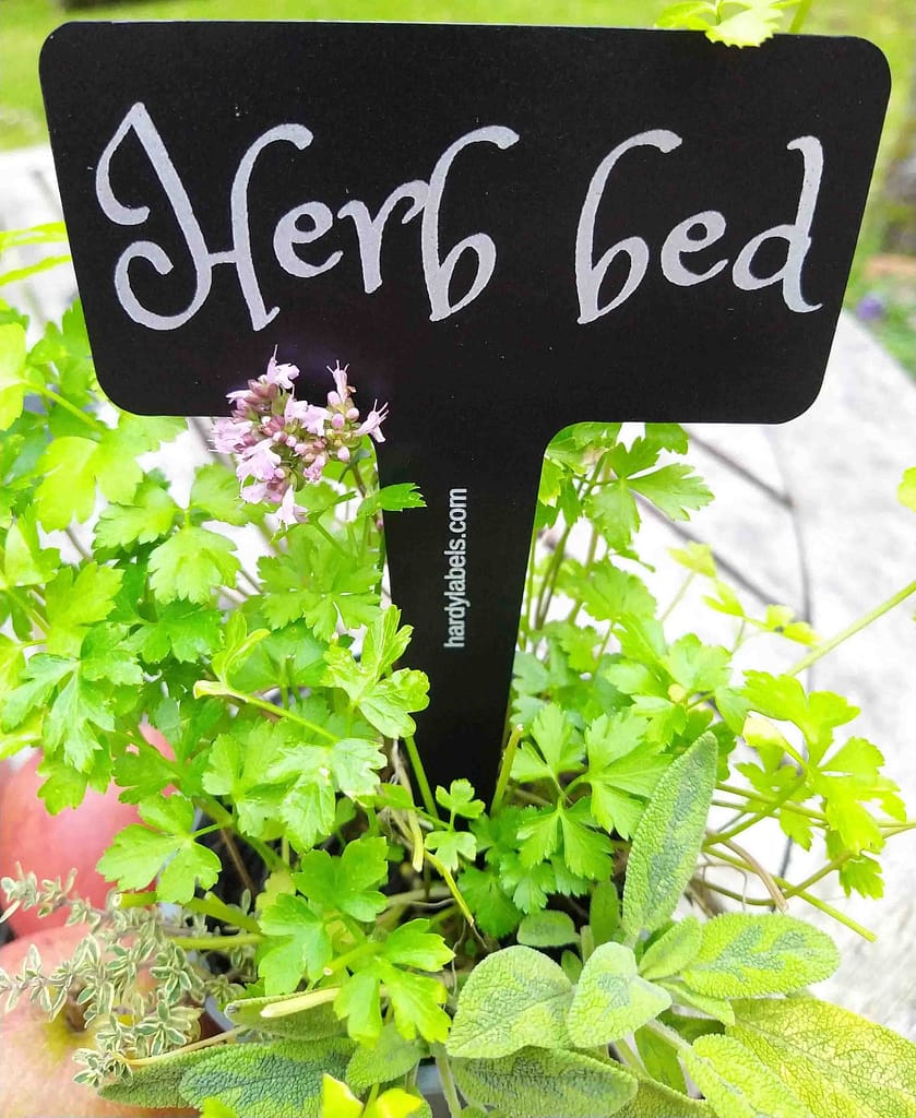Ready made garden labels